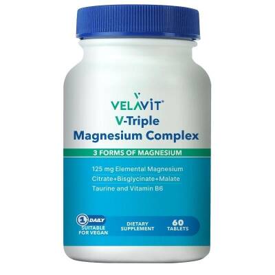 Velavit V-Triple Magnesium Complex 60 Tablet - 1