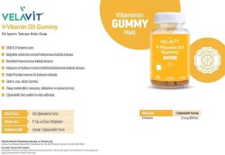 Velavit V-Vitamin D3 Gummy 60 Kapsül - 2