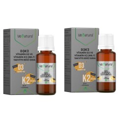 Venatura D3K2 Menaquinon 7 Damla 20 ml 2 Adet - Venatura