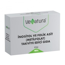 Venatura İnositol ve Folik Asit (Metilfolat) 20 Saşe - Venatura