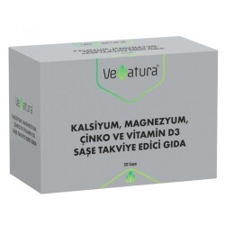 Venatura Kalsiyum Magnezyum Çinko ve Vitamin D3 30 Saşe - Venatura