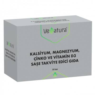 Venatura Kalsiyum Magnezyum Çinko ve Vitamin D3 30 Saşe - 1