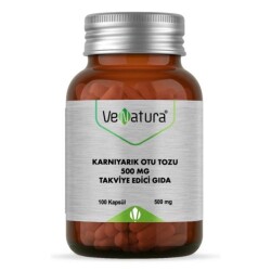 Venatura Karnıyarık Otu Tozu 500 mg 100 Kapsül - Venatura