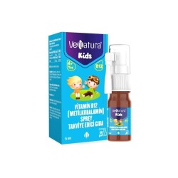 Venatura Kids B12 Metilkobalamin 5 ml Sprey - Venatura