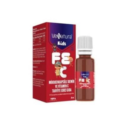 Venatura Kids Mikroenkapsüle Demir ve Vitamin C 20 ml Damla - 1