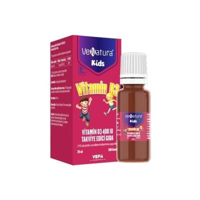 Venatura Kids Vitamin D3 400 IU Damla 20 ml - 1