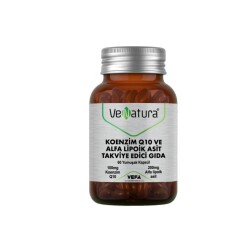 Venatura Koenzim Q10 ve Alfa Lipoik Asit 60 Kapsül - Venatura