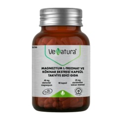 Venatura Magnezyum L-Treonat ve Köknar Ekstresi 90 Kapsül - Venatura