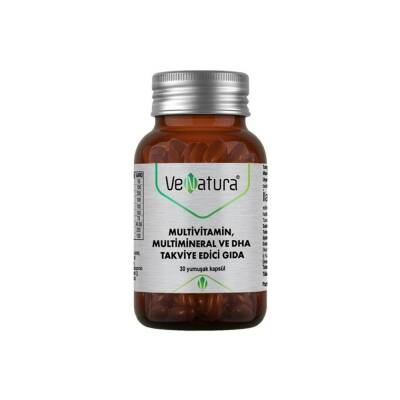 Venatura Multivitamin Multimineral ve DHA 30 Kapsül - 1