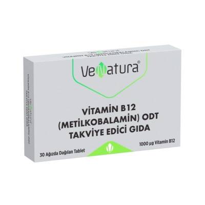 Venatura Vitamin B12 ODT Takviye Edici Gıda 30 Tablet - 1