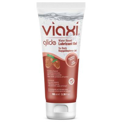 Viaxi Glide Çilek Aromalı Jel 100 ml. - 1