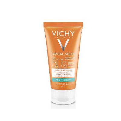 Vichy Capital Ideal Soleil Cream Spf 50+ Yüz Bölgesi İçin Güneş Kremi 50Ml Normal/Kuru - 1
