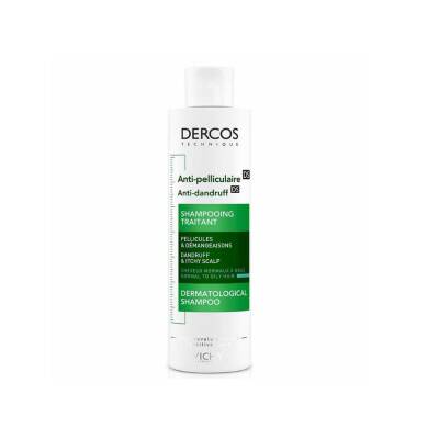 Vichy Dercos Anti-Dandruff 200 ml Yağlı Saçlar İçin Kepek Şampuanı - 1