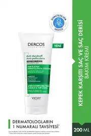 Vichy Dercos Anti Dandruff Kepek Karşıtı Saç & Saç Derisi Saç Kremi 200 ml - 1