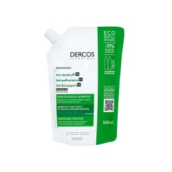 Vichy Dercos Anti Dandruff Kepek Karşıtı Şampuan 500 ml - Normal ve Yağlı Saçlar - 1