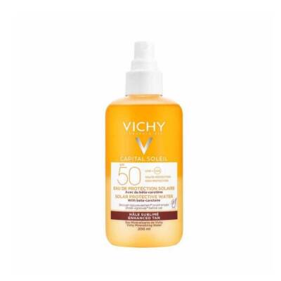 Vichy Ideal Soleil Solar Protective Water Spf 50 200 ml Bronzlaştırıcı Güneş Koruyucu Sprey - 1