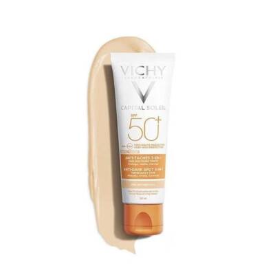 Vichy Ideal Soleil Spf 50+ Anti Dark Spots Leke Karşıtı Renkli Güneş Kremi 50 ml - 1