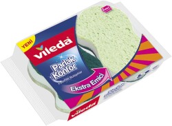Vileda 2 li Parlak Konfor Aqua Oluklu Doğal Sünger - 