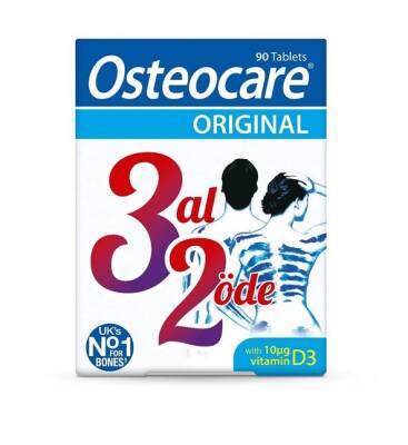 Vitabiotics Osteocare Original 90 Tablet 3 Al 2 Öde Kofre - 2