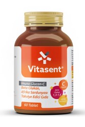 Vitasent Imuno Glucan C Takviye Edici Gıda 60Tablet - Vitasent