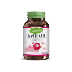 Voonka Krill Oil Omega 3 32 Kapsül Balık Yağı - 