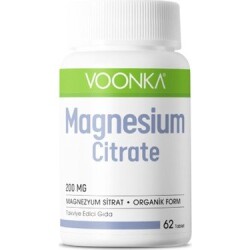 Voonka Magnesium Citrate 200 mg 62 Tablet - 