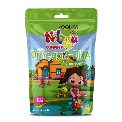 Voonka Niloya Omega 3 DHA 60 Çiğneme Tableti - 1