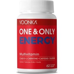 Voonka One & Only Energy Multivitamin 62 Kapsül - 