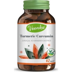 Voonka Turmeric Curcumin 62 Kapsül - 