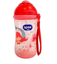 Wee Baby 171 Pipetli Bardak 380 ml Pembe - Wee Baby