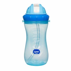 Wee Baby 761 Pipetli Bardak 340 ml Mavi - Wee Baby