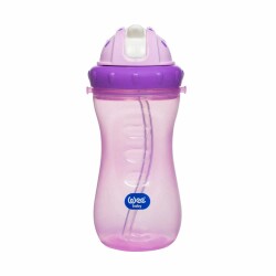Wee Baby 761 Pipetli Bardak 340 ml Mor - Wee Baby