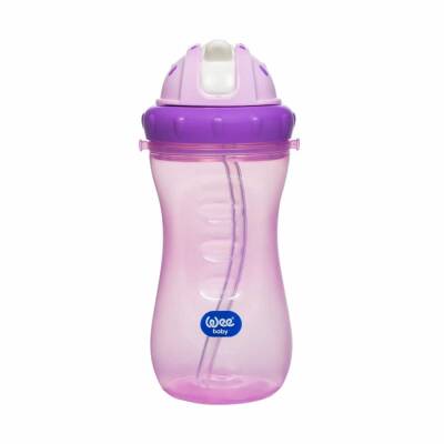 Wee Baby 761 Pipetli Bardak 340 ml Mor - 1