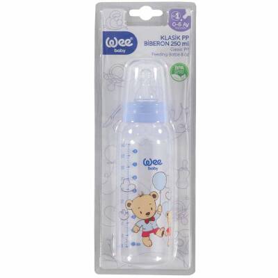 Wee Baby 852 Klasik PP 250 ml Biberon Mavi - 1