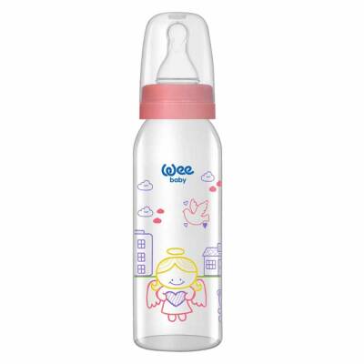 Wee Baby 876 Cam Biberon 250 ml Pembe - 1