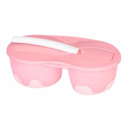 Wee Baby 886 2 Hazneli Mama Kabı Pembe - Wee Baby