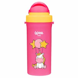 Wee Baby 896 Pipetli Bardak Fuşya - Wee Baby