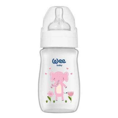 Wee Baby 960 Klasik Geniş Ağızlı safari Pp Biberon 250 Ml 0-6ay - 1