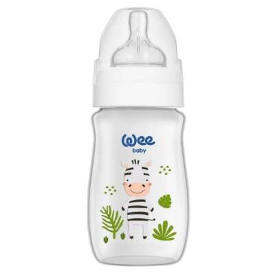 Wee Baby 960 Klasik Geniş Ağızlı safari Pp Biberon 250 Ml 0-6ay - 2