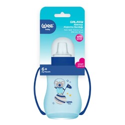 Wee Baby Galaxy Akıtmaz Alıştırma Bardağı 250 ml Mavi - 2