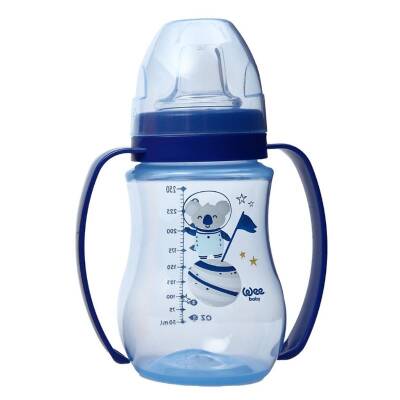 Wee Baby Galaxy Akıtmaz Alıştırma Bardağı 250 ml Mavi - 1