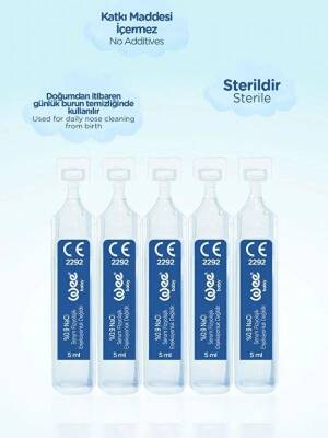 Wee Baby Serum Fizyolojik 10lu Tek Kullanımlık Flakon 10X5 Ml - 4