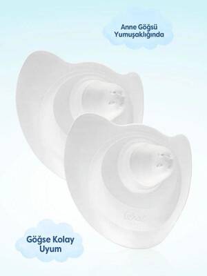 Wee Baby Silikon Göğüs Ucu Koruyucu Emzirme Dönemi Destek - 4