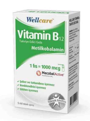 Wellcare Vitamin B12 Sprey 5 ml - 1