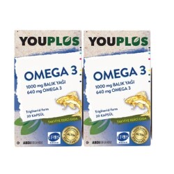 Youplus Omega-3 30 Kapsül 2 li Avantaj Paketi - Youplus