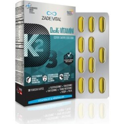 Zade Vital D3+K2 Vit Blister 30 Kapsül - 