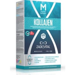 Zade Vital Marine Collagen + Hyaluronic Acid 40 Kapsül - 