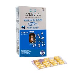 Zade Vital Omega 3 Balık Yağı Premium 500 mg 30 Kapsül - 